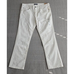 Aéropostale Jeans Men's 36x32 White Slim Straight P48C23 Style 3845 New With Tag